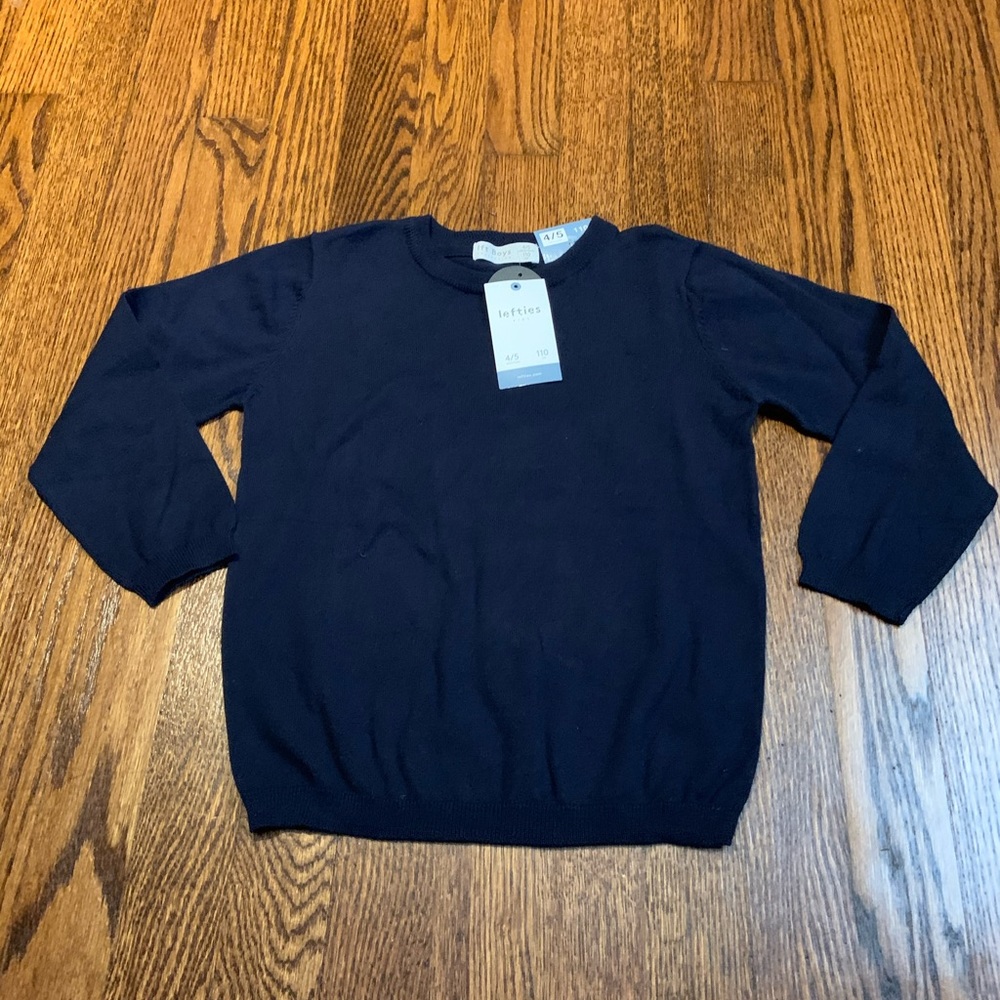 NWT Navy Crew Neck Sweater